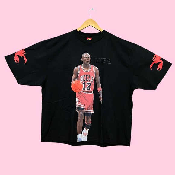 Westside Gunn 12 GXFR Michael Jordan Heels Oversized Tee M - Picture 1 of 4